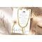 Editable Nurse Graduation White and Gold Invitation Template